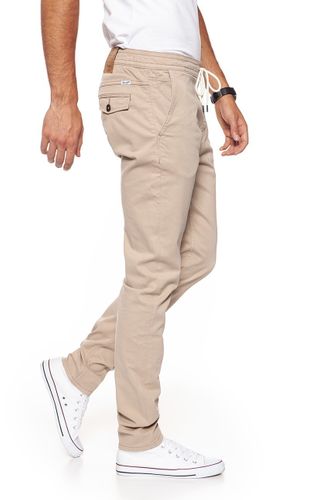 WRANGLER SPODNIE MĘSKIE DRAWSTRING CHINO CAMEL WASHED W16DP749J $ W29 L34 na Arena.pl
