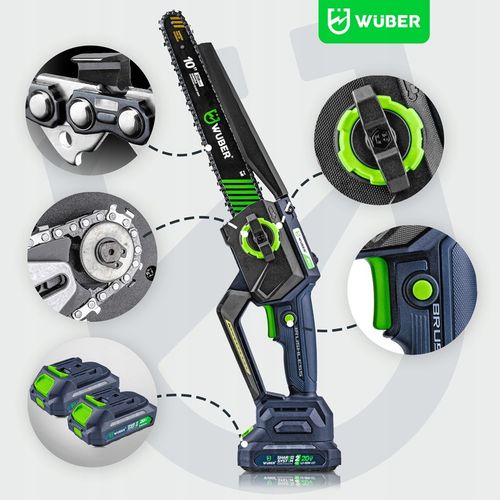 MINI PILARKA PIŁA ŁAŃCUCHOWA AKUMULATOROWA DO GAŁĘZI 2xAKU na Arena.pl