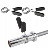 ZACISKI NA GRYF SPRĘŻYNOWE MOTYLKI NA SZTANGE HANTLE SZTANGIELKI 25mm HMS