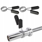 ZACISKI NA GRYF SPRĘŻYNOWE MOTYLKI NA SZTANGE HANTLE SZTANGIELKI 25mm HMS