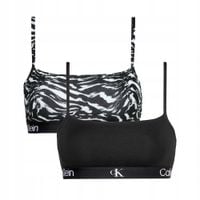 Calvin Klein biustonosz braletka czarny rozmiar S