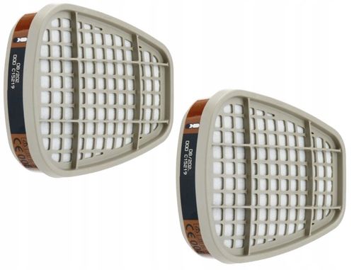 Pochłaniacz 6051 A1 3M kpl 2 szt. filtr węglowy na Arena.pl