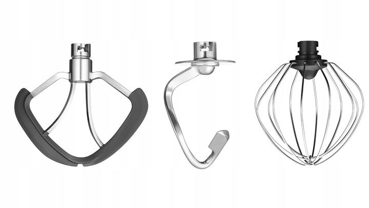 Robot planetarny z podgrzewaną misą Kuchenny Srebrny MISA 6L DUŻA MOC 3000W zdjęcie 16