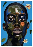 Obraz na płótnie nowoczesne portret 80x120 cm