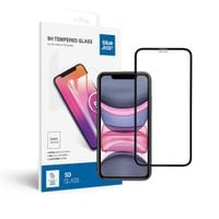 Szkło hartowane do iPhone XR / 11 (full glue) Blue Star 5D czarne