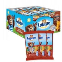 Lubisie Ciastko biszkoptowe z nadzieniem czekoladowym 30 g x 24 sztuki