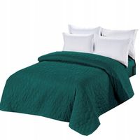 STYLOWA DUŻA NARZUTA DWUSTRONNA PIKOWANA KOC PLED NA ŁÓŻKO 200x220cm KOLORY