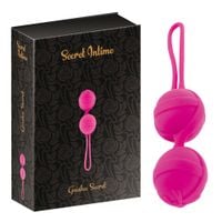 kulki gejszy silikonowe, do pochwy z ciężarkami i pętelką. wodoodporne.