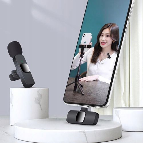 ZESTAW 2x MIKROFON KRAWATOWY BEZPRZEWODOWY USB C NA KLIPS USBC 2 MIKROFONY na Arena.pl