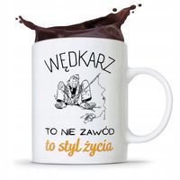 Kubek Prezent Wędkarza Rybaka To Styl Życia Z Nadrukiem Ze Zdjęciem