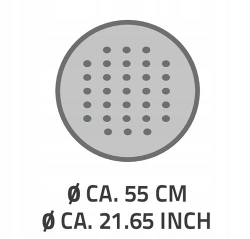 RIDDER Tecno antypoślizgowa mata pod prysznic średnica 55 cm na Arena.pl