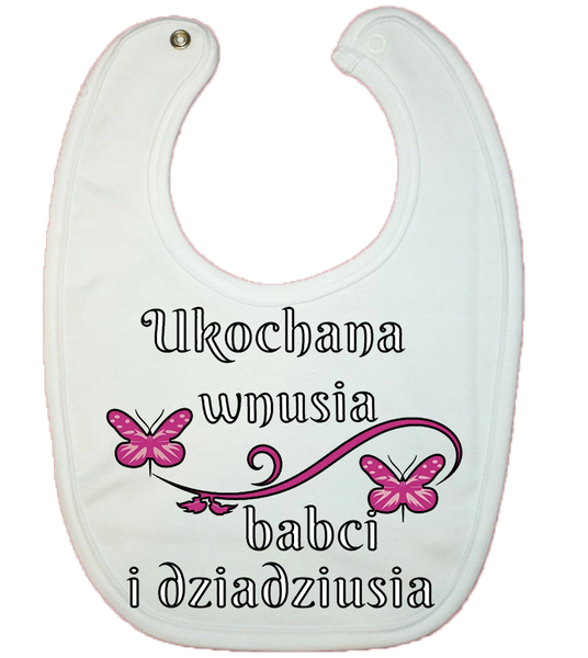 Śliniaczek Bawełniany od Babci i Dziadka zdjęcie 1