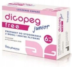 DICOPEG junior free 30 sasz. NA ZAPARCIA U DZIECI zdjęcie 1