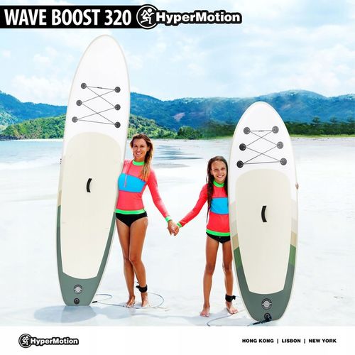 POMPOWANA DESKA SUP - STAND UP PADDLE - 320CM Z WIOSŁEM i SIEDZENIEM na Arena.pl