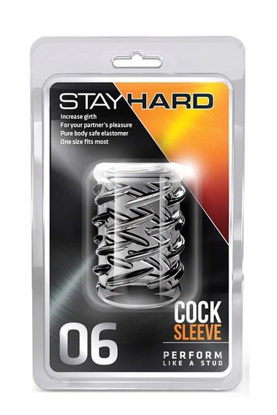 Stay Hard Cock Sleeve 06 Clear zdjęcie 1