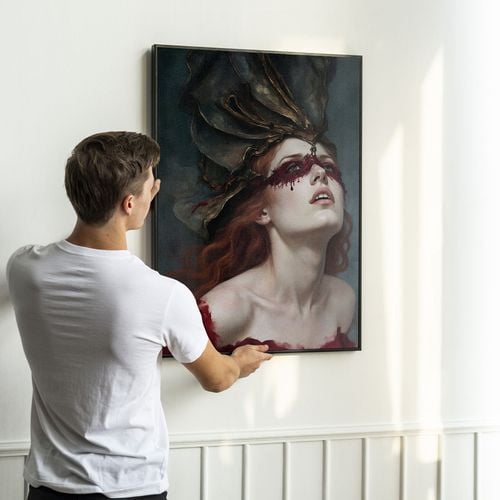 Plakat wampir portret 70x100 cm na Arena.pl