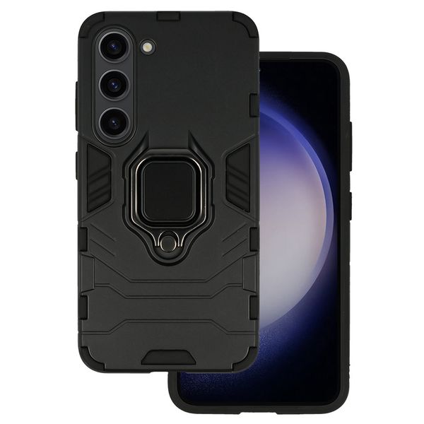 Ring Armor Case do Samsung Galaxy S23 Czarny zdjęcie 1