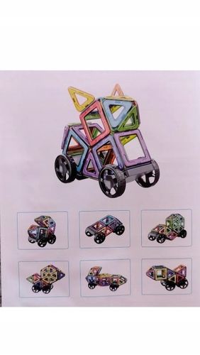 Klocki Magnetyczne Konstrukcyjne Edukacyjne 3D COOLJOY 45 el na Arena.pl