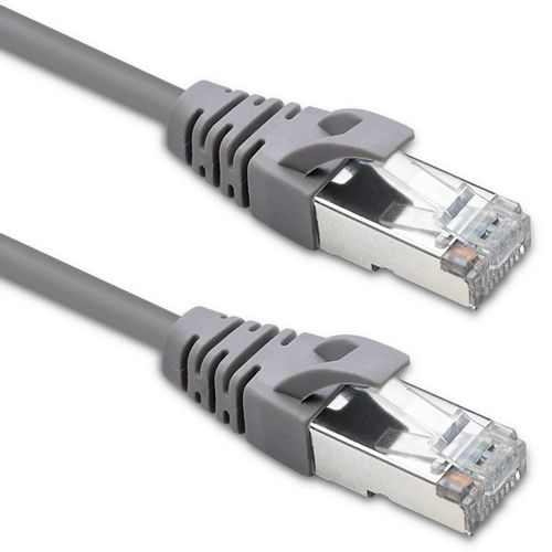 Qoltec Kabel Patchcord FTP CAT5e 2xRJ-45 2m High speed Gold Ekranowany na Arena.pl