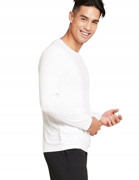 FRUIT OF THE LOOM KOSZULKA Z DŁUGIM RĘKAWEM Whit S zdjęcie 1