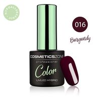 Cosmetics Zone Lakier hybrydowy hipoalergiczny 7ml Burgundy 016