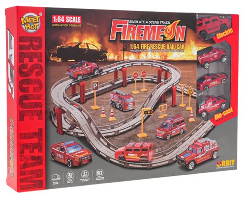 WYŚCIGOWY TOR STRAŻACKI DLA MAŁYCH KIEROWCÓW na Arena.pl