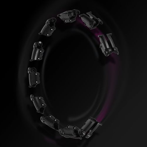 HULA HOP PLUS SIZE BLACK Z WYPUSTKAMI I OBCIĄŻNIKIEM HMS HHW11 DUŻE KOŁO na Arena.pl