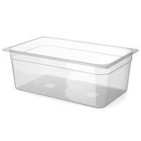 pojemnik gastronomiczny z polipropylenu gn 1/1 wys. 150 mm - hendi 880012