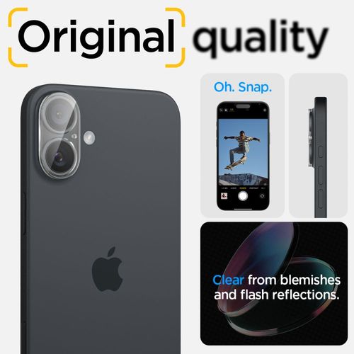 osłona aparatu spigen optik glas.tr camera protector 2-pack iphone 16 na Arena.pl