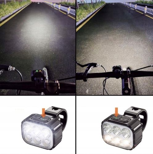 2x lampka rowerowa SPECTER IGO 500lm przód tył NEW na Arena.pl