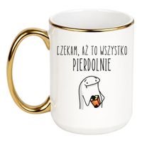 Duży Biało-Złoty 450 ml