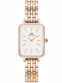 ZEGAREK DAMSKI DANIEL WELLINGTON Quadro Rose Gold DW00100672 + BOX (zw519h)