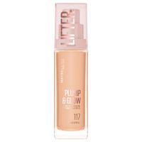 rozświetlający trwały podkład do twarzy spf 15 maybelline lifter 117