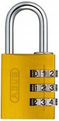 KŁÓDKA JARZMOWA SZYFROWA ABUS 30 MM ŻÓŁTY