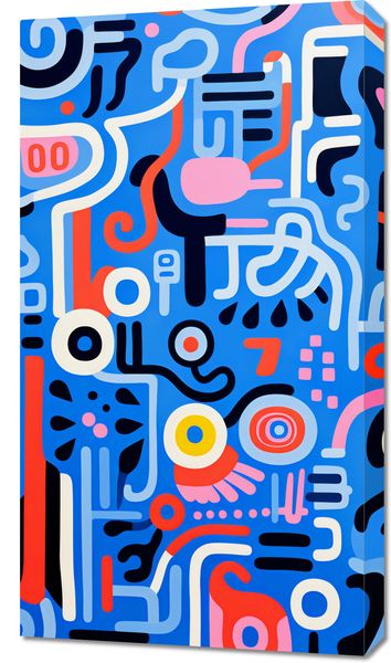 Obraz 50x90cm Rytmiczne Echo zdjęcie 1