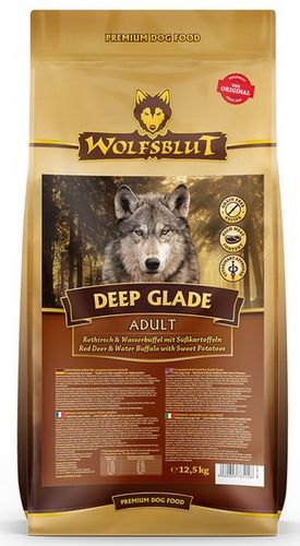 Wolfsblut Dog Deep Glade - Jeleń I Bawół 12,5Kg na Arena.pl