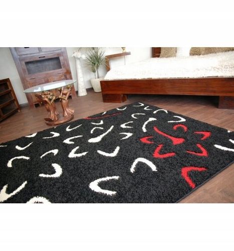 Dywan STRUCTURAL MARGO czarny 240x330 cm na Arena.pl
