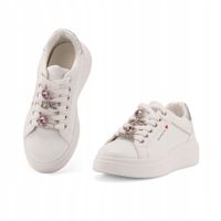 Damskie buty casualowe trampki codzienne białe JOMIX 41EU