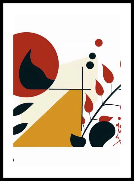 Plakat 70x100cm Ogień i Flora zdjęcie 3