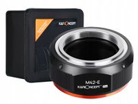 Adapter M42 do SONY NEX E Mount K&F PRO A6500 A7 A9 A6000 A6300 A6600 A5000