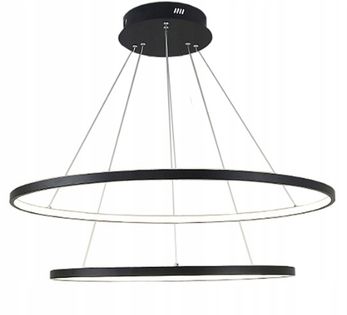 Lampa ring modern żyrandol Wobako Silva LED okręgi 40/60cm nowoczesny