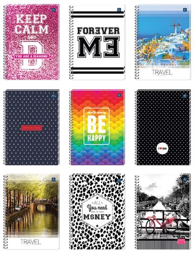 ND39_178717 KOLOZESZYT A4/100K KRAT INT MIX WZOR na Arena.pl