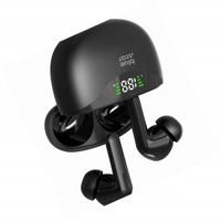 Czarne słuchawki T60 earbuds wireless dokanał do Google Pixel 8