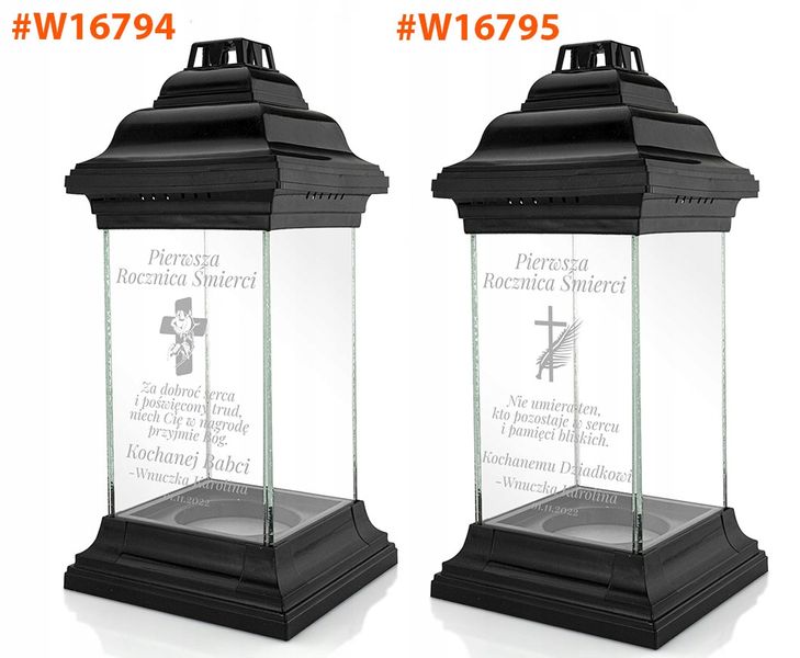 Znicz lampion dla DZIADKA kapliczka z GRAWEREM zdjęcie 10