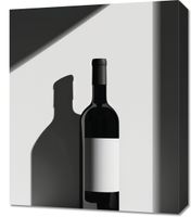 Obraz 50x60cm Butla Wina