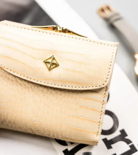 mały portfel damski na bigiel i zatrzask - milano design na Arena.pl