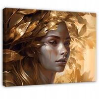 Obraz Na Płótnie Do Sypialni Salonu Kobieta 100x70