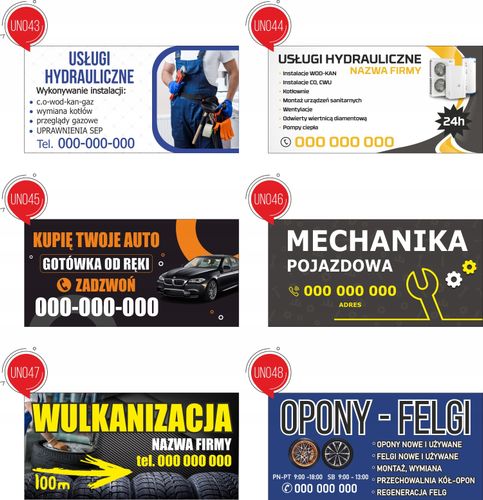 Reklama Naklejka na samochód MECHANIKA POJAZDOWA na Arena.pl