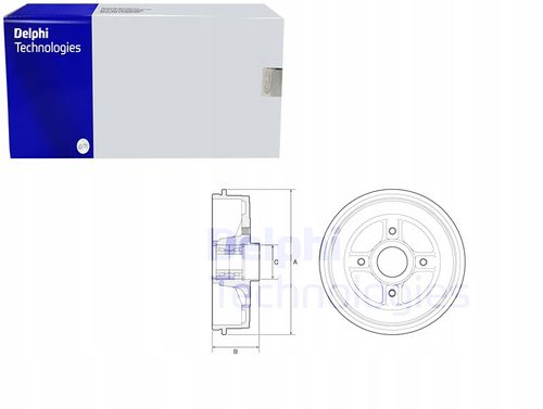 BEBEN HAM TYL LOZYSKO 234MM DELPHI na Arena.pl