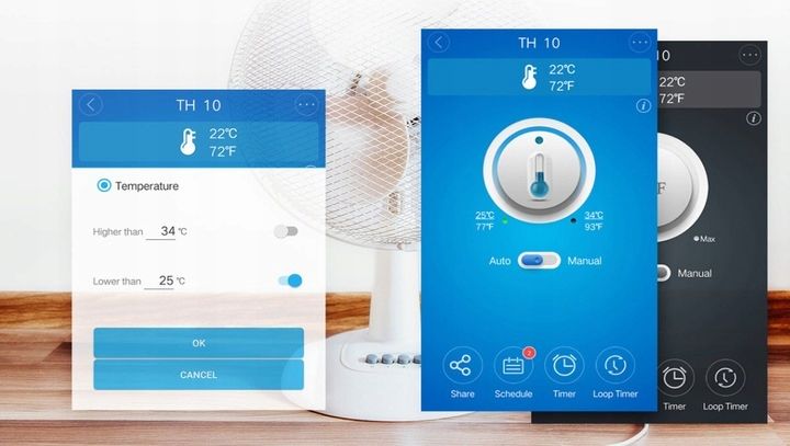 Sonoff THS01 czujnik temperatury wilgotności RJ11 zdjęcie 3